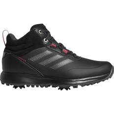 14 - 42 ⅔ - Dame Golfsko adidas S2G Mid-Cut M - Core Black/Dark Silver Metallic/Wild Pink