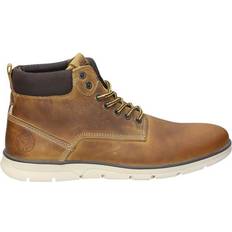 Jack & Jones Herre Støvler Jack & Jones Hiking Inspired Leather Boot - Brown/Honey