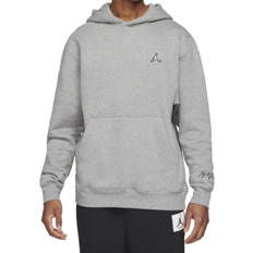 4 - Herre - L Sweatere Nike Jordan Essentials Fleece Hoodie - Carbon Heather