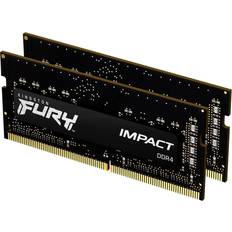 32 GB - 3200 MHz - SO-DIMM DDR4 RAM Kingston FURY IMPACT DDR4 3200MHZ 32GB (KF432S20IBK2 / 32)