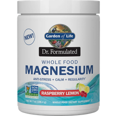Forbedrer muskelfunktionen Vægtkontrol & Detox Garden of Life Whole Food Magnesium Raspberry Lemon 198.4g