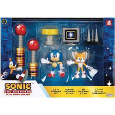 JAKKS Pacific Plastlegetøj Figurer JAKKS Pacific Sonic the Hedgehog 2.5 in Diorama Set