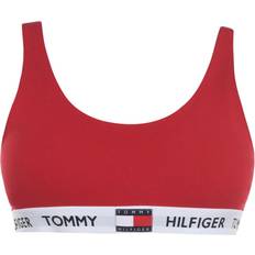 Tommy Hilfiger Rød Undertøj Tommy Hilfiger Tommy 85 Stretch Cotton Logo Bralette - Tango Red Xcn