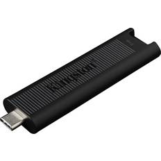 1 TB - USB 3.0/3.1 (Gen 1) Hukommelseskort & USB Stik Kingston DataTraveler Max 1TB USB-C