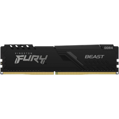 3200 MHz - 4 GB - DDR4 RAM Kingston Fury Beast Black DDR4 3200MHz 4GB (KF432C16BB/4)