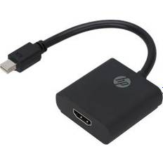DisplayPort mini - Kabeladaptere Kabler HP DisplayPort Mini-HDMI M-F Adapter