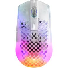 SteelSeries Bluetooth - Trådløs Gamingmus SteelSeries Aerox 3 Wireless Gaming Mouse Ghost
