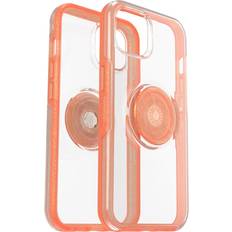 Apple iPhone 13 - Orange - Silikone Mobilcovers OtterBox Otter + Pop Symmetry Series Clear Case for iPhone 13