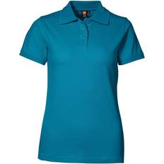 ID Ladies Stretch Polo Shirt - Turquoise