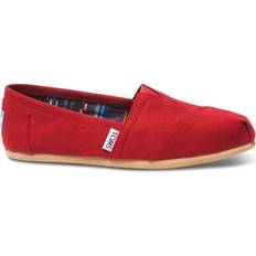 39 ½ - Dame - Rød Lave sko Toms Alpargatas - Red