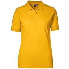 Dame - Gul - Polyester T-shirts & Toppe ID Ladies Pro Wear Polo Shirt - Yellow