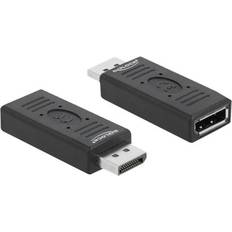 DeLock DisplayPort-DisplayPort - Kabeladaptere Kabler DeLock DisplayPort-DisplayPort 1.2 Adapter M-F