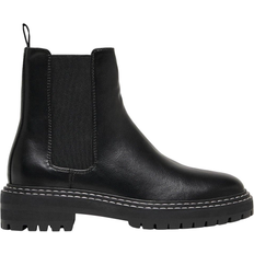 Dame - Polyuretan Støvler Only Real Boots - Black