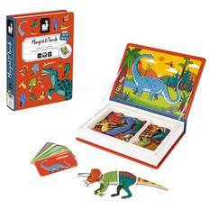 Janod Babylegetøj Janod Magnetic Book Dinosaurs