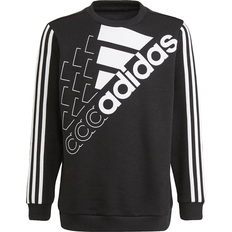 adidas Essentials Logo Sweatshirt - Black/White (GS2180)