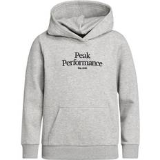 Peak Performance Hoodies Børnetøj Peak Performance Junior Original Hoodie - Med Grey Melange (G76775020-M03)