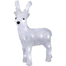 Konstsmide Batteridrevede Julebelysning Konstsmide Acrylic Reindeer Julelampe 32cm
