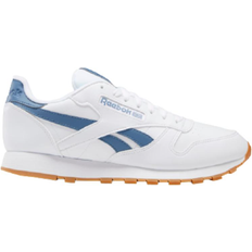 Reebok Classic Leather Vegan - Cloud White/Blue Slate/Reebok Rubber Gum-08