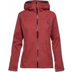 Black Diamond Dame Tøj Black Diamond Stormline Stretch Rain Shell Women's - Cherrywood