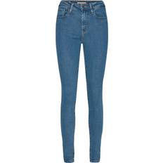 Levi's 30 - Ballonærmer - Dame Bukser & Shorts Levi's 721 High Rise Skinny Jeans - Bogota Heart/Blue