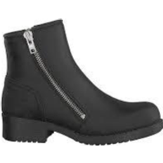 Johnny Bulls Mid Zip Warm Lining Boot - Black/Shiny Silver