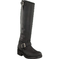 Johnny Bulls Lynlås Støvler Johnny Bulls High Zip Back Boot - Black/Silver