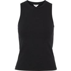 Object 34 T-shirts & Toppe Object Jamie Round Neck Sleeveless Top - Black
