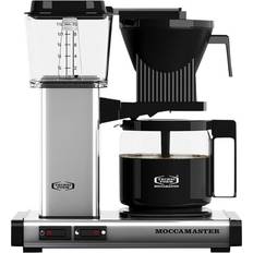 Aftagelig vandbeholder - Integreret kaffekværn - Sølv Kaffemaskiner Moccamaster Automatic Polished Silver