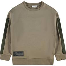 Grå Sweatshirts Name It Molas Sweatshirt - Stone Gray (13193887)