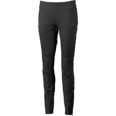 Dame - Merinould - S Tights Lundhags Tausa Tights Women - Charcoal