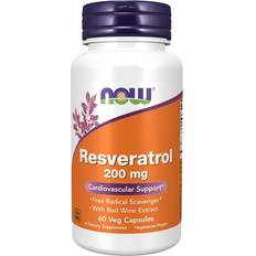 Now Foods Natural Resveratrol 200mg 60 stk