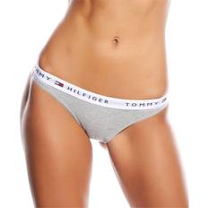 12 - Bomuld Badetøj Tommy Hilfiger Iconic Bikini Bottom - Grey