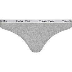 12 - Bomuld Badetøj Calvin Klein Carousel Bikini Brief - Grey Heather