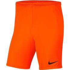 Herre - Orange - S Shorts Nike Park III Shorts Men - Safety Orange/Black
