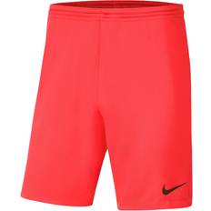 Herre - Orange - S Shorts Nike Park III Shorts Men - Bright Crimson/Black