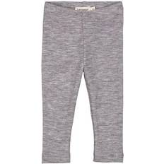 MarMar Copenhagen Leg Wool Rib Leggings - Grey Melange