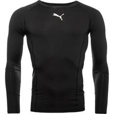 Puma 26 - Elastan/Lycra/Spandex Tøj Puma Liga Long Sleeve Baselayer Men - Black