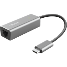Trust USB C-RJ45 M-F 0.1m