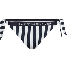 Tommy Hilfiger 14 Bikinier Tommy Hilfiger Cheeky Side Tie Bikini Bottoms - Blue/White