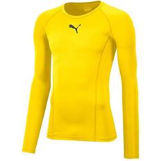 Puma Træningstøj Undertøj Puma Liga Long Sleeve Baselayer Men - Yellow