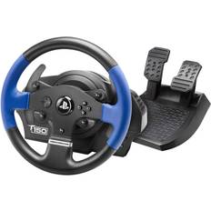 Thrustmaster PlayStation 3 Rat- & Pedalsæt Thrustmaster T150 Force Feedback Wheel - Black/Blue