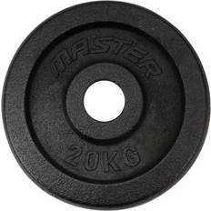 20 kg - 30 mm Vægtskiver Master Fitness School Weight 30mm 20kg