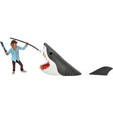 NECA Figurer NECA Jaws Toony Terrors Jaws and Quint 6-Inch Scale Action Figure 2-Pack
