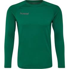 Hummel Elastan/Lycra/Spandex - Grøn Overdele Hummel First Performance Jersey Men - Evergreen