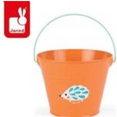 Janod Legeplads Janod Little gardener Metal orange bucket