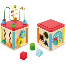 Addo Play Aktivitetslegetøj Addo Play Woodlets 5 in 1 Activity Cube