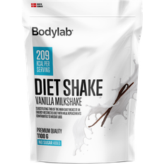 A-vitaminer - Jod Proteinpulver Bodylab Diet Shake Vanilla Milkshake 1100g