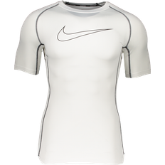 Hvid Undertøj Nike Dri-Fit Pro Short Sleeve Top Men - White/Black