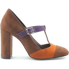 45 - Dame - Imiteret læder Højhælede sko Made in Italia Giorgia - Brown