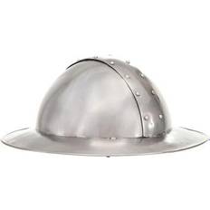 VidaXL Hovedbeklædninger vidaXL Medieval Knight Helmet Antique Replica Larp Silver Steel